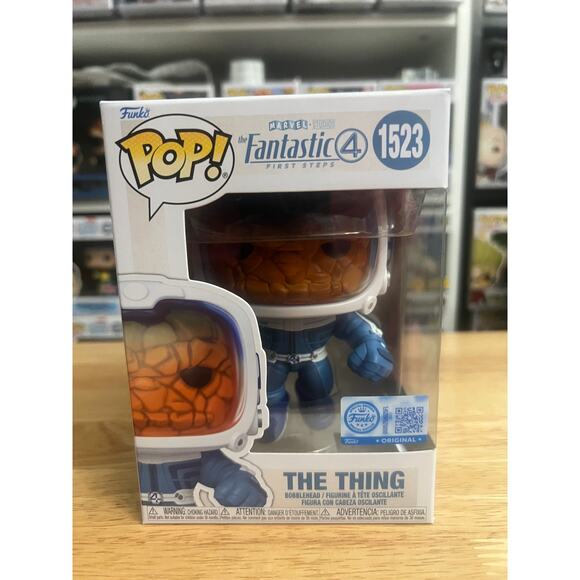 EXCLUSIVE The Thing Space Suit Fantastic Four Funko Pop Bobblehead #1523 Marvel - Picture 1 of 6